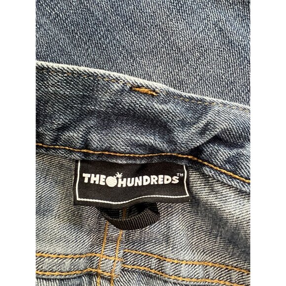 The Hundreds Emrboidered Back Pockets Straight Leg Jeans in Blue - Picture 5 of 5